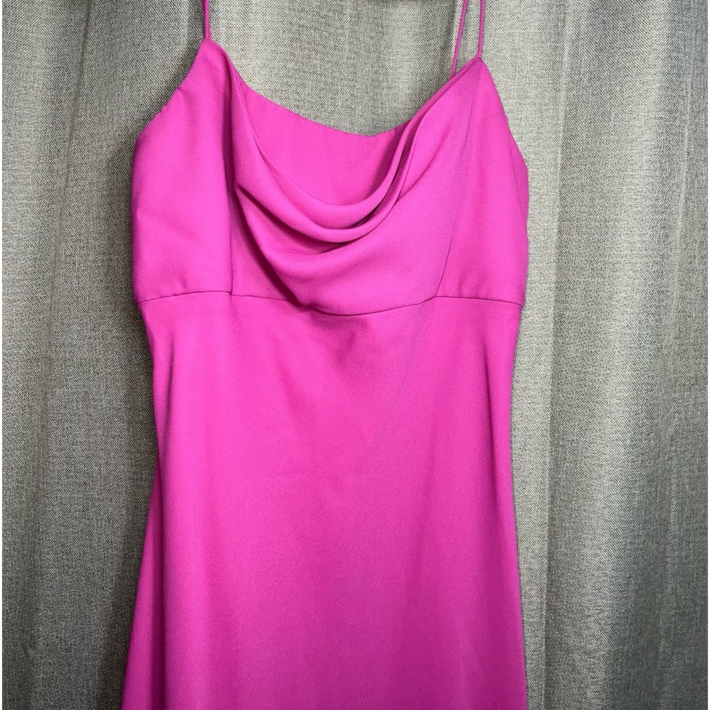 Michaelangelo  pink formal floor length dress